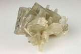 Tabular Barite Crystal Cluster with Phantoms - Peru #204752-1